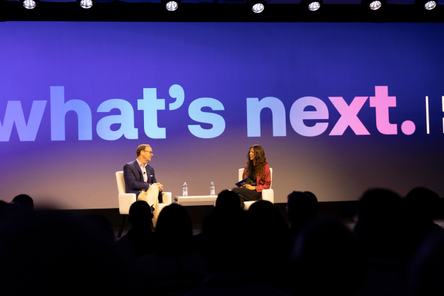 Global Payments for Platforms CEO Cameron Bready speaks at the Partner Forum