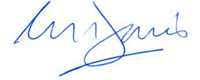Chris Davies (signature)