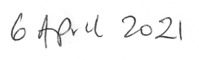 6 April 2021