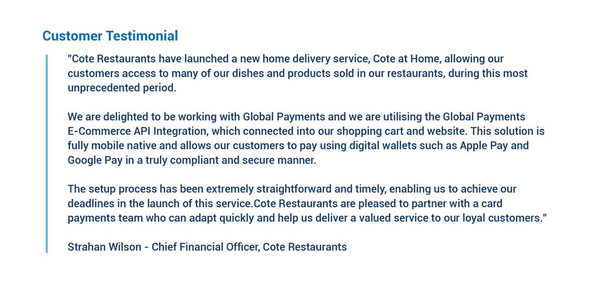 Customer Testimonal #1