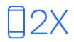 2x