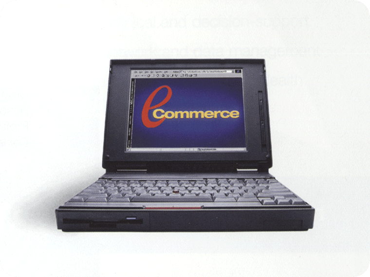 Photo of older POS terminal from the 1990s