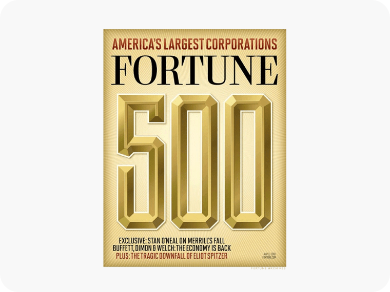 America's Largest Corporations Fortune 500 logo