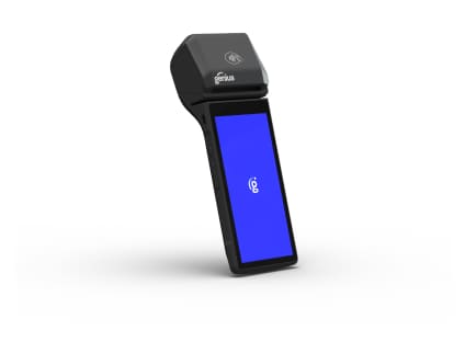 Handheld mobile touchscreen POS terminal 
