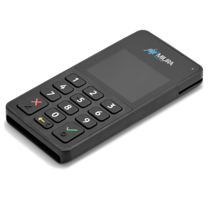 Photo of a mobile point of sale device