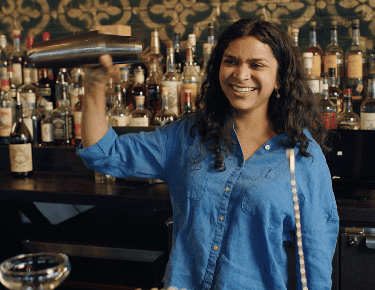 Drinks served at bar counter