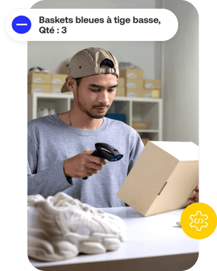 Package d'inventaire numérisé pour les employés